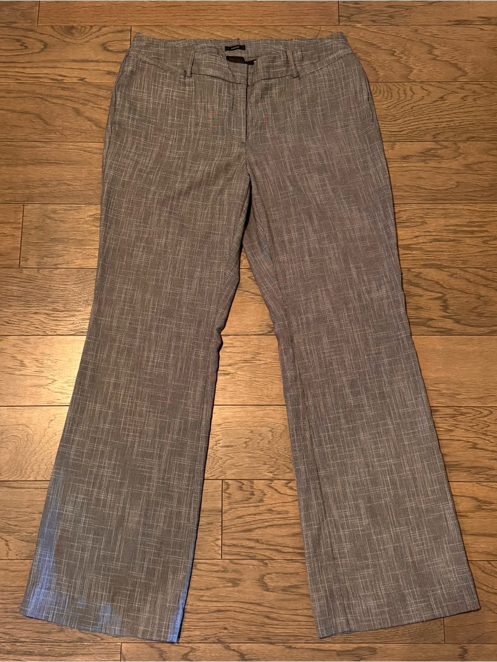 Worthington Women’s Gray Crosshatch Dress Pants